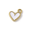 304 Stainless Steel Enamel Charms STAS-P408-03G-1