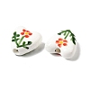 Handmade Porcelain Beads PORC-B007-02-3