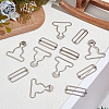 6 Bags Adjustable Iron Buckles IFIN-CY0001-04P-4