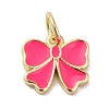 Rack Plating Brass Enamel Charms KK-B092-13G-02-1