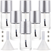 Transparent Glass Nail Polish Empty Bottle AJEW-GF0009-76B-01-1