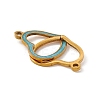 304 Stainless Steel Enamel Connector Charms LS-STAS-E179-12G-05-3