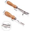 Profession Adjustable Leather Craft Edge Creaser PH-TOOL-G011-05P-2