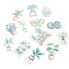 100Pcs Story of Four Seasons PET Stickers Self-Adhesive Stickers DIY-TA0003-69C-2