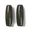 Tibetan Style dZi Beads TDZI-R002-02B-2