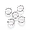 Tarnish Resistant 304 Stainless Steel Open Jump Rings STAS-E113-12P-1