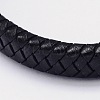 Braided Leather Cord Bracelets BJEW-I200-09-3