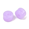 Two-Color Opaque Acrylic Imitation Gemstone Beads AC-CBA3EFE-02O-3