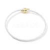 Braided Steel Wire Bracelets Making BJEW-H610-02G-03-1