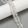 Natural Quartz Crystal Beads Strands G-H078-C33-6mm-2