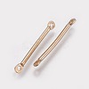 Brass Bar Links KK-TAC0002-03E-G-1