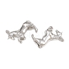 304 Stainless Steel Pendants STAS-L022-591P-2