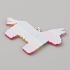 Carnival Themed Opaque Printed Acrylic Pendants LS-SACR-WH0008-015E-2