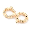 Brass Micro Pave Cubic Zirconia Pendants X-KK-E090-21G-2
