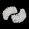 Natural Quartz Crystal Eye Patches G-D301-A08-2