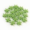 Opaque Solid Color Acrylic Paddle Beads SACR-S624-3-1