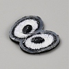 Eye Cotton Embroidery Iron on Clothing Patches DIY-WH0430-416C-2