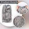 Polyester Imitation Fox Hair Boot Cover AJEW-WH20130-37B-6
