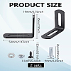 Stainless Steel Corner Protectors DIY-WH0899-19-2