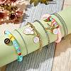 Alloy Enamel Pendants ENAM-SZ0001-12LG-RS-4