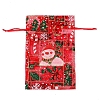 Organza Printed Gift Bags with Drawstring PW-WG00D7C-10-1