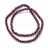 Electroplate Glass Beads Strands EGLA-K015-10B-2