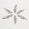 Tibetan Style Alloy Wing Charms LS-TIBEP-3344-AS-RS-2