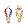 Alloy Enamel Pendants ENAM-N055-037-NR-3