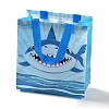 Cartoon Printed Shark Non-Woven Reusable Folding Gift Bags with Handle LS-ABAG-F009-D04-1