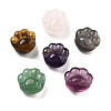 Natural Mixed Gemstone Carved Beads G-H007-02-1