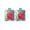 Gothic Rack Plating Alloy Pendants PALLOY-V002-11B-1