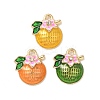 Alloy Enamel Pendants FIND-C074-29KCG-1