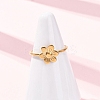 304 Stainless Steel Cuff Open Rings RJEW-C151-03C-G-1