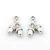 Tibetan Style Alloy Pendants TIBEP-44681-AS-FF-1