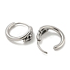 316 Surgical Stainless Steel Hoop Earrings EJEW-D096-13M-AS-2