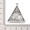 Tibetan Style Alloy Egyptian Pyramid Eye Pendants LS-PALLOY-K021-04AS-3