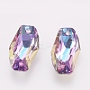 K9 Glass Rhinestone Pendants GLAA-K034-C01-A-2