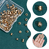 120Pcs 12 Styles Brass Beads FIND-AR0005-38-3