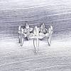 304 Stainless Steel Cuff Rings RJEW-D306-27P-01-5