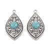 Tibetan Style Alloy Pendants FIND-CJC0020-05AS-1