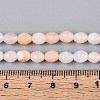 Natural Pink Aventurine Beads Strands G-T142-85-5