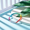 Word BEST Stretch Bracelets BJEW-JB07524-05-2