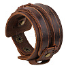 1Pc Cowhide Cord Wide Cord Bracelets BJEW-CL0001-07B-1