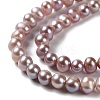 Natural Cultured Freshwater Pearl Beads Strands PEAR-E018-18-3
