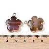 Natural Red Agate Pendants G-P566-01G-02-3