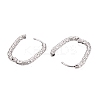 Non-Tarnish 304 Stainless Steel Hoop Earring STAS-A091-17B-P-2