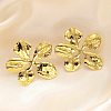 304 Stainless Steel Stud Earrings for Women EJEW-U069-02G-1
