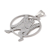 Non-Tarnish 201 Stainless Steel Pendants STAS-A094-05A-P-2