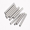 Tarnish Resistant 304 Stainless Steel Tube Beads STAS-G071-33P-1