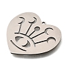 201 Stainless Steel Pendants STAS-S176-06P-2